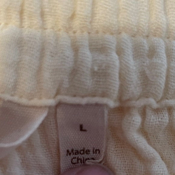 Soft Surroundings Key Biscayne Gauze Wide Leg Pants - Picture 7 of 9